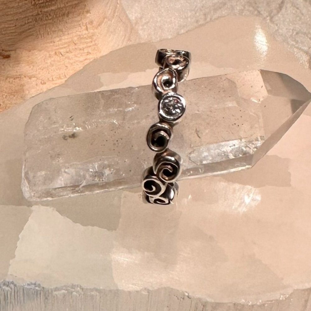 Sterling Silver Swirl Ring